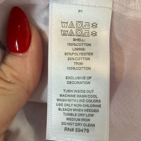 Tommy Bahama girls size 5 patchwork tiered cotton dress - Picture 7 of 7